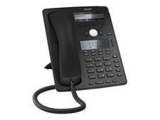 snom D745 VoIP phone 3-way call capability SIP 12 lines black 4259