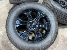 4 Used 2022 Ford F150 Black Wheels 27560r20 Hankook Dynapro Tires Oem Rims