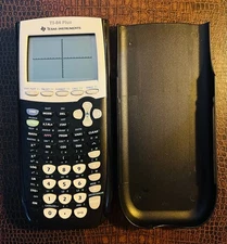 Texas Instruments TI-84 Plus Graphing Calculator w/ Cover *TESTED & WORKING*