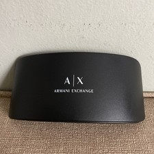 ARMANI EXCHANGE A/X BLACK AUTHENTIC HARD SHELL CASE Sunglasses Eyeglasses