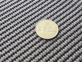 Sonic Hedgehog Welcome To Sega World Park Coin Token Rare Promo GENESIS SATURN 