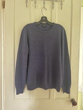 JCREW Men s Size L Long Sleeve Crew Neck Cashmere Sweater