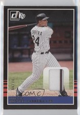 2019 Panini Donruss Retro 1985 Materials Gold 21/99 Miguel Cabrera #85M-MC 0q4m