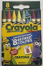 Crayola Crayons Limited Edition With 8 Retired Colors DANDELION 