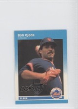 1987 Fleer Classic Miniatures Factory Set Bob Ojeda #77 2k3