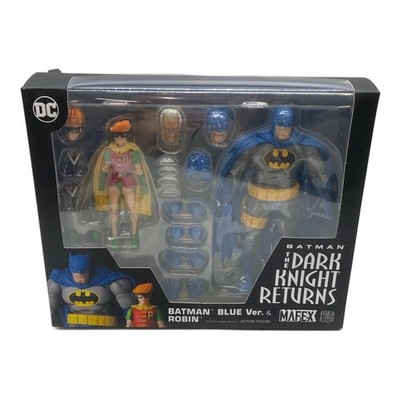 MEDICOM TOY MAFEX BATMAN BLUE Ver. & ROBIN (The Dark Knight Returns) Figure Box