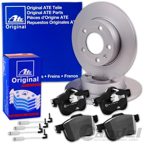ATE BREMSSCHEIBEN 278mm + BELÄGE VORNE passend für MERCEDES W123 C123 S123