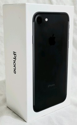 Apple iPhone 7 32GB, schwarz, entsperrt, gesprungen, voll funktionsfähig, Karton mit Einlagen
