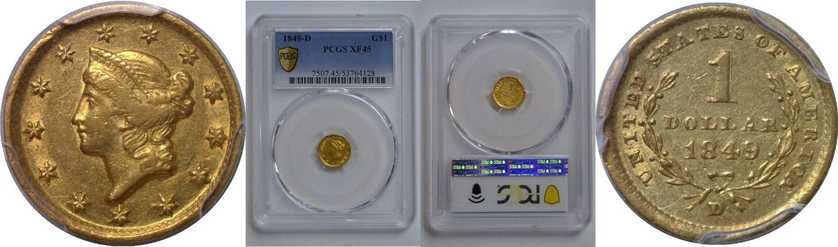 级XF 45 美国1 美元金币| eBay