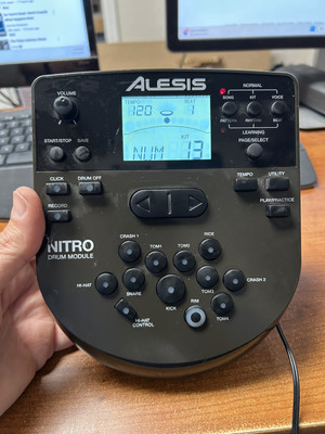 Alesis Drum Module DM7X W/ Power Supply and Clamp