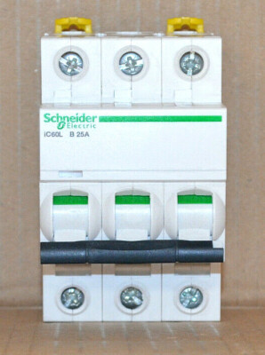 Schneider Electric A9F93325 Leitungsschutzschalter iC60L B25-3 25 A 400 V 