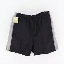 Islander Swim Trunks w/Liner Mens L Dark Blue Gray Zipped Pockets Swimwear NEW