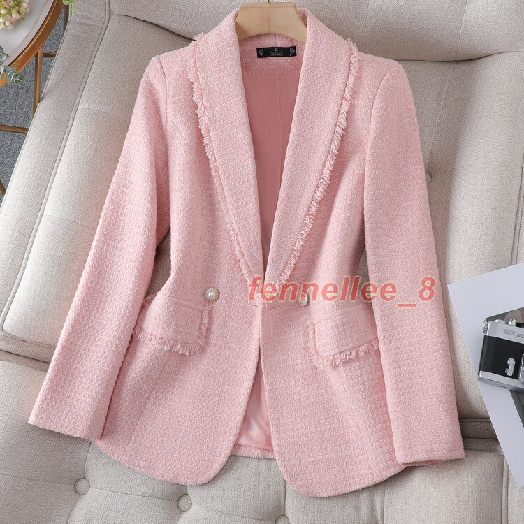 Women Autumn Fashion Business Office Work Suit Jacket Long Sleeve Coat