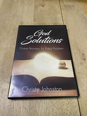 God Solutions Divine Answers for Every Problem 3 CD Christy Johnston Religion