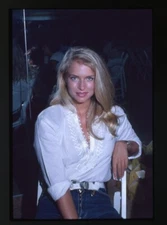 Donna Dixon 1980's Glamour Photo Shoot Original 35mm Transparency