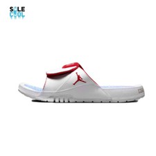 Nike Air Jordan Hydro XI Retro Slides White Varsity Red AA1336-166