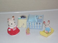 sylvanian families nightlight nursery set