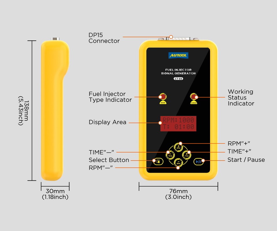 Is Video Me Humne AUTOOL CT60 Injector Tester Ka Complete Demo Aur Review Kiya Hai., Agar Aap Diesel Injector Testing, Injector Leakage Check, Spray Pattern Test Ya Opening Pressure Test Karna Chahte