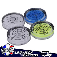 AU CHOIX NIVEAU A BULLE 32 x 7MM 4 COULEURS ROND MESURE PRÉCISION 32x7MM