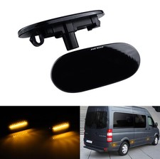 2x Schwarz LED Seitenmarkierungsleuchte Begrenzungsleu für Mercedes Sprinter 906 2x Schwarz LED Seitenmarkierungsleuchte Begrenzungsleu für Mercedes Sprinter 906