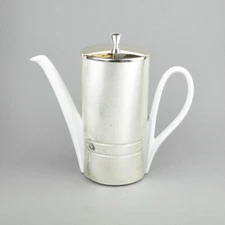 Bsf Coffee Pot - Thermal Cover - Silver Plated - Vintage Pot