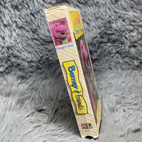Barney And Friends Playing It Safe VHS Tape 1992 Time Life Video The Lyons Group - Photo 3/8