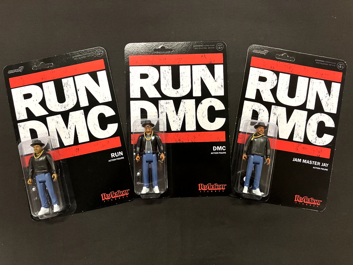 Run DMC Set - ReAction Figure x Super7 2020 | eBay