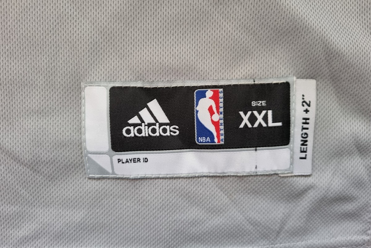 NBA San Antonio Spurs basketball Adidas Grey jersey #2 Kawhi