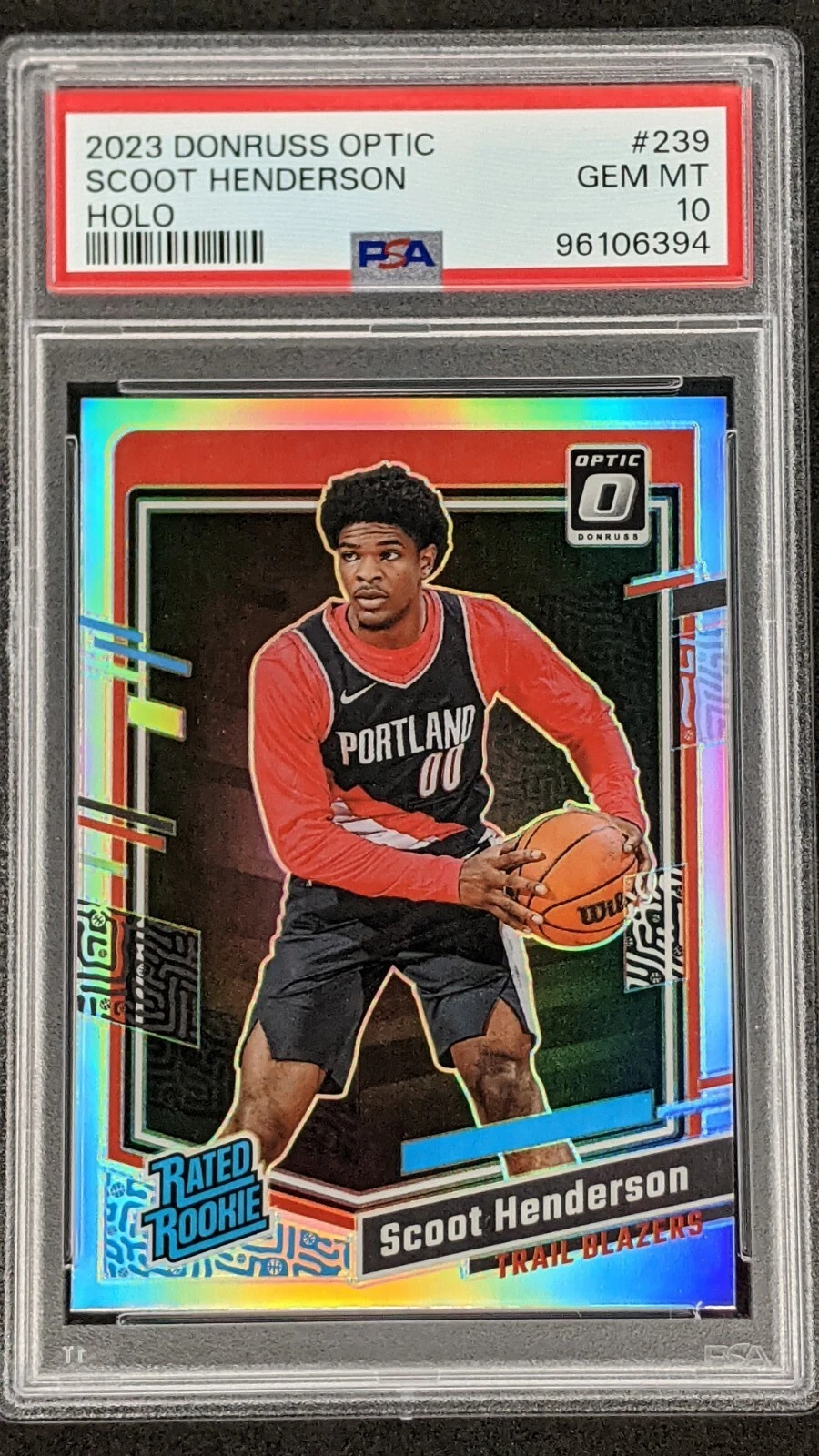 Scoot Henderson trading card