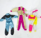 Set Of 3 VTG 90's Barbie Brass Key Cruise Sweat Suit Royal Fantasy Ski Suit Sets
