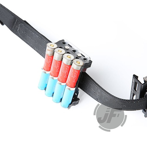 Tactical Practical 8Q 12ga Shot Shell Holder 360 Rotation Adjustable For 2” Belt - Picture 9 of 13