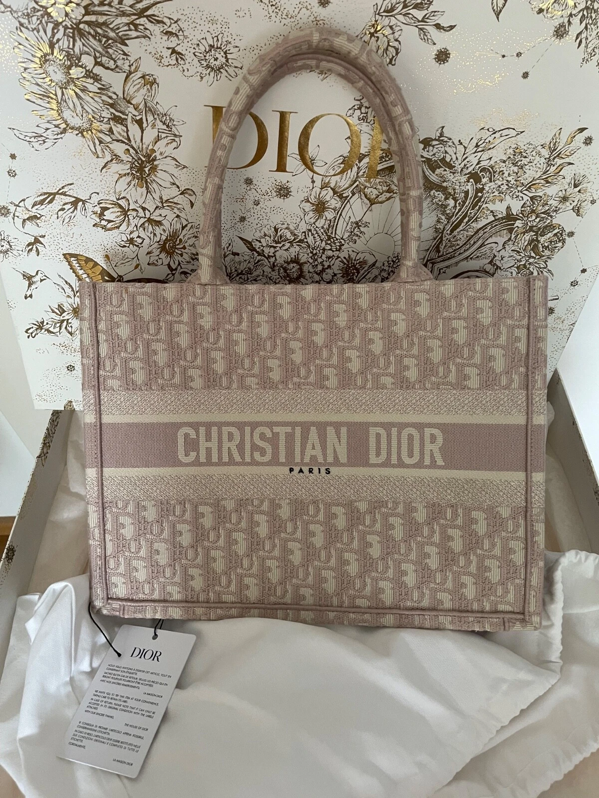 Tote bag Dior moyen état neuf