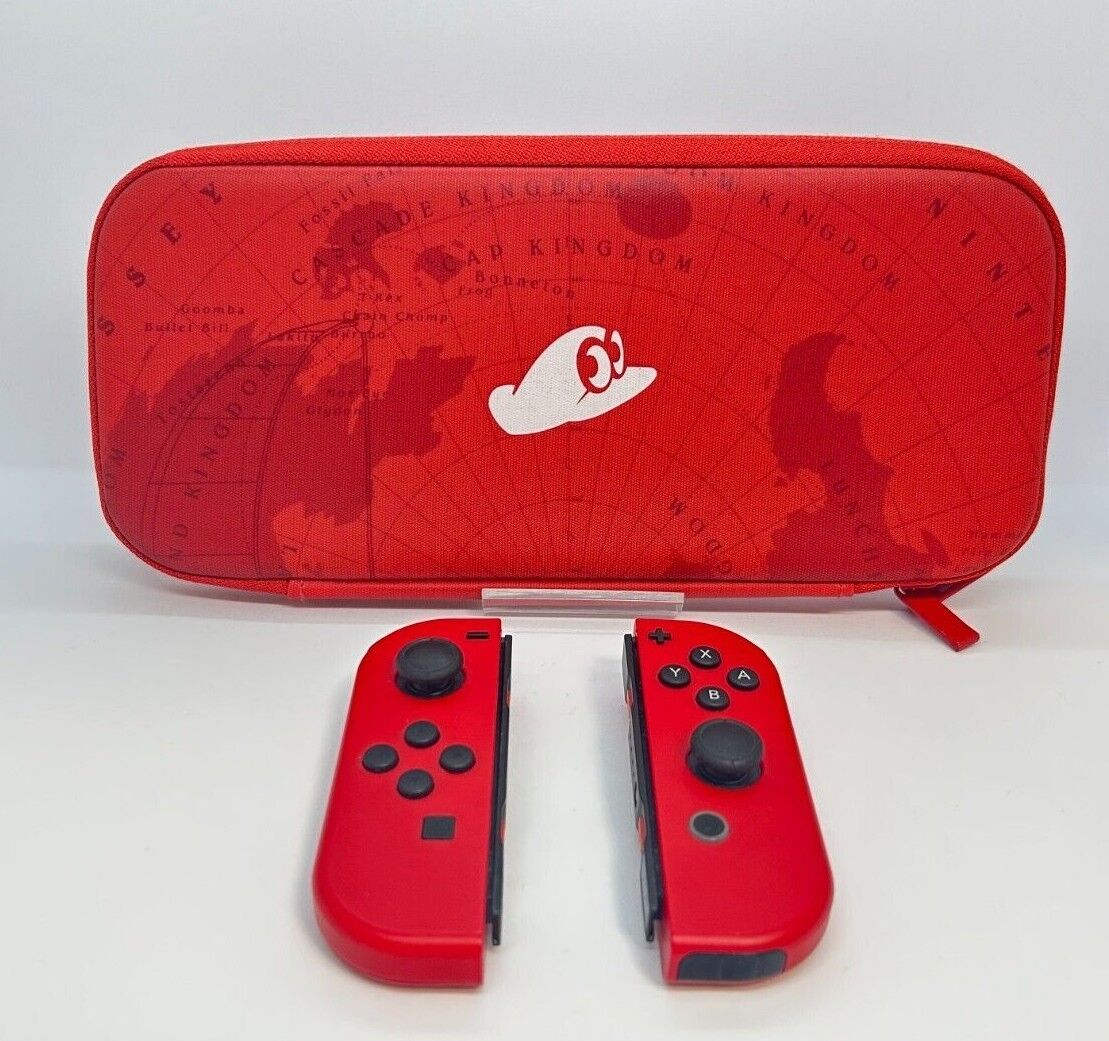 Nintendo Switch Joy-Con (L/R) Mario Odyssey Red Rare Color Nintendo Switch Joy-Con (L/R) Mario Odyssey Red Rare Color
