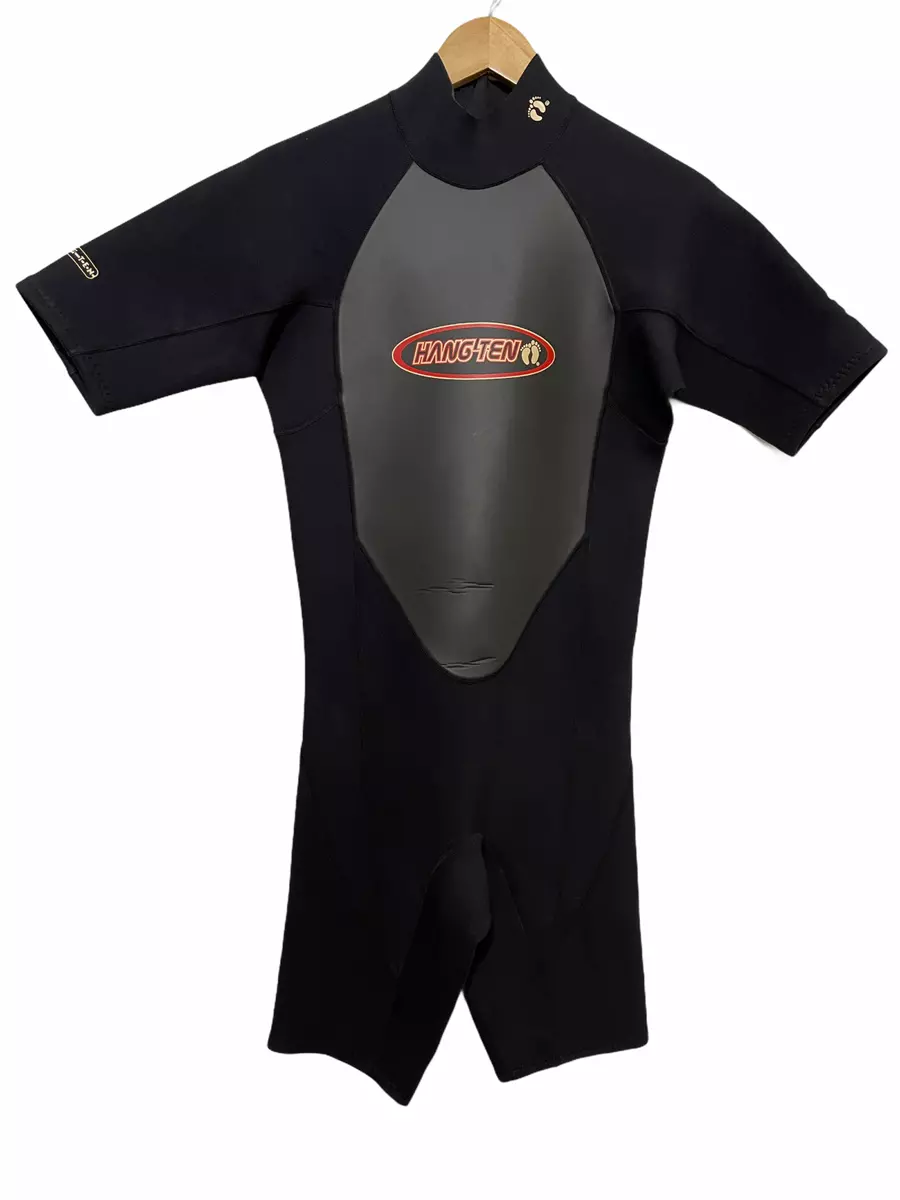 Hang Ten Mens Spring Shorty Wetsuit Size ML 3/2 - Excellent Condition!