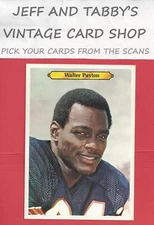 1980 TOPPS SUPER FOOTBALL 1 TO 30 / SEE DROP DOWN MENU FOR CARD YOU WILL RECEIVE
