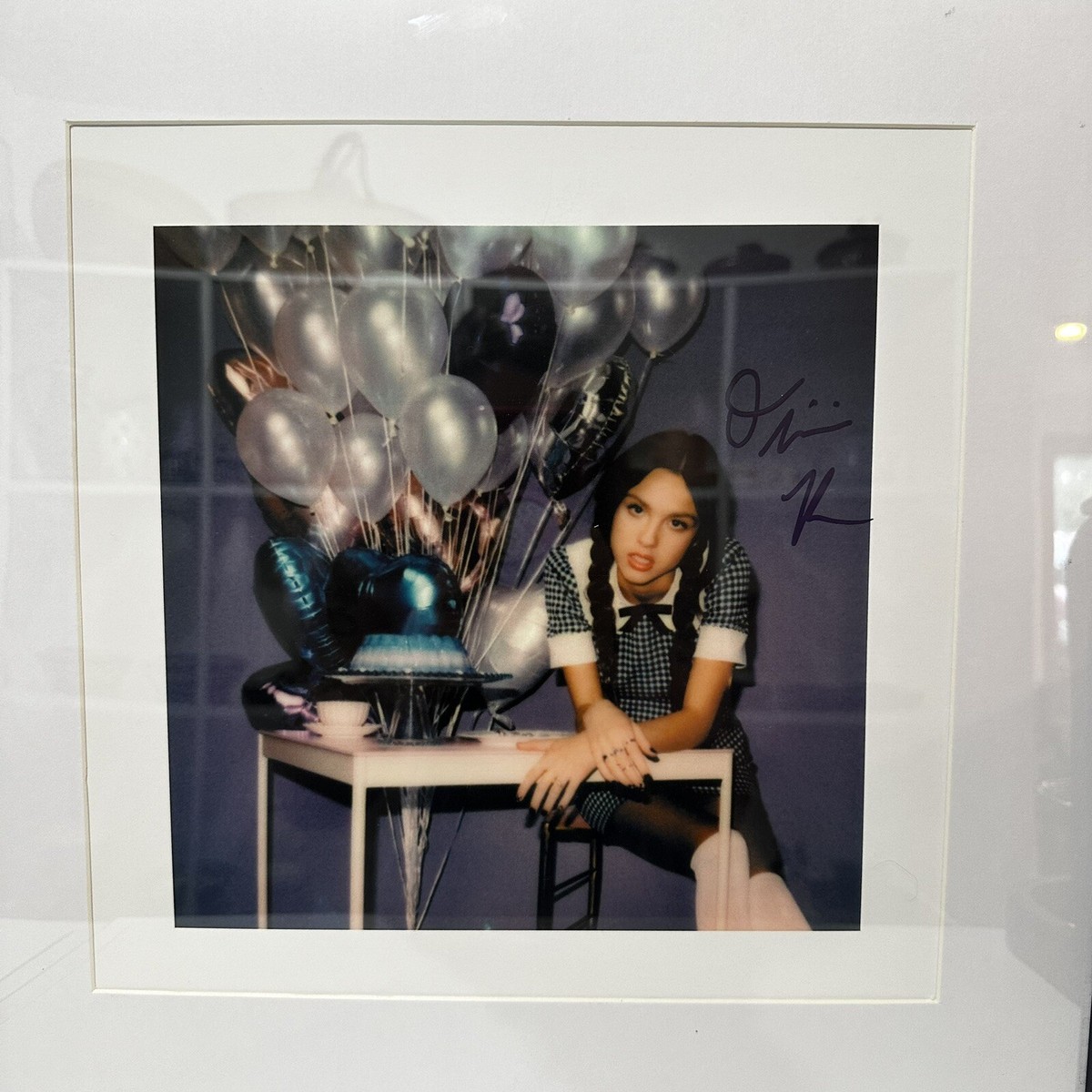 Olivia Rodrigo SOUR signed lithograph poster print PARTY TABLE 12