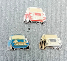 Set Of 3 Classic Mini Cooper Sport Metal Lapel Pin Badges Red Blue Black 20mm Set Of 3 Classic Mini Cooper Sport Metal Lapel Pin Badges Red Blue Black 20mm