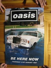OASIS Poster Be Here Now August 1997