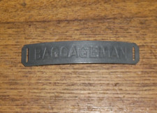 Vintage Railroad Train Hat Badge - Baggageman