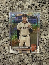 Djean Macares 1st Bowman Chrome Mojo