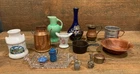 Vtg Miniature Doll House Farm House Pots Milk Cans Wood Bowl Vases Etc 15 Pc Lot