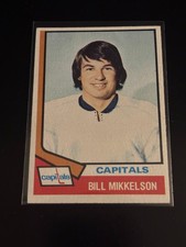 Bill Mikkelson 1974-75 Topps Hockey NM-MT Capitals 23