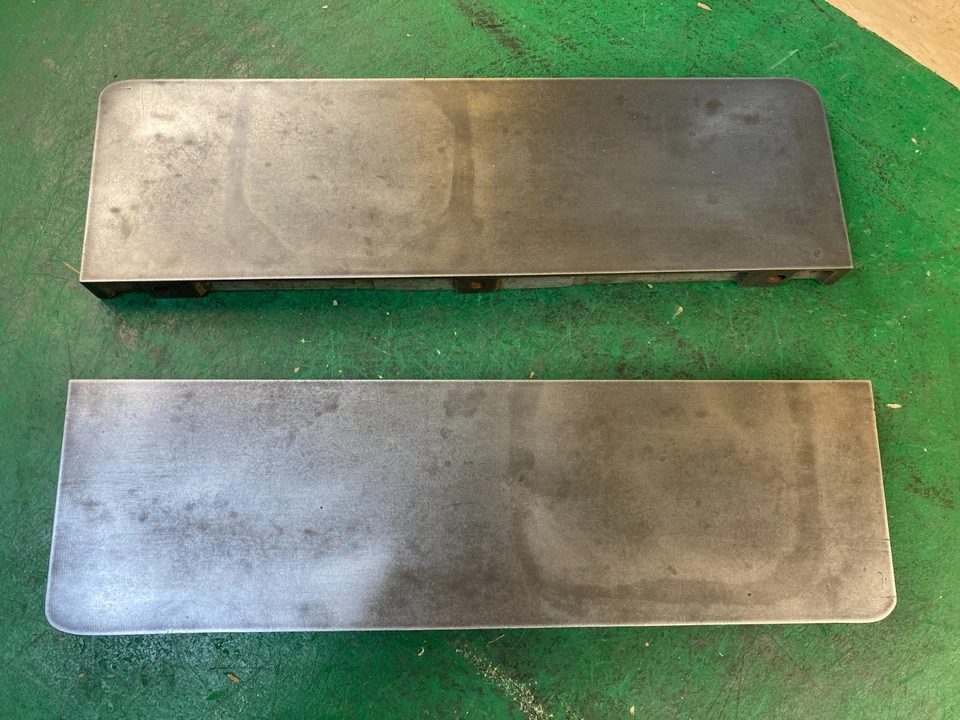 Delta PAIR Solid Cast Iron Extension Wings TWO wing 27" x 8" DELTA Table Saw - Image 2 of 4