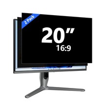  2-Pack 20 Inch Computer Privacy Screen for 16:9 Monitor, Removable Anti Gla...