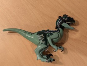 Lego Raptor Blue Velociraptor Bridle Dark Green Jurassic World Dinosaur
