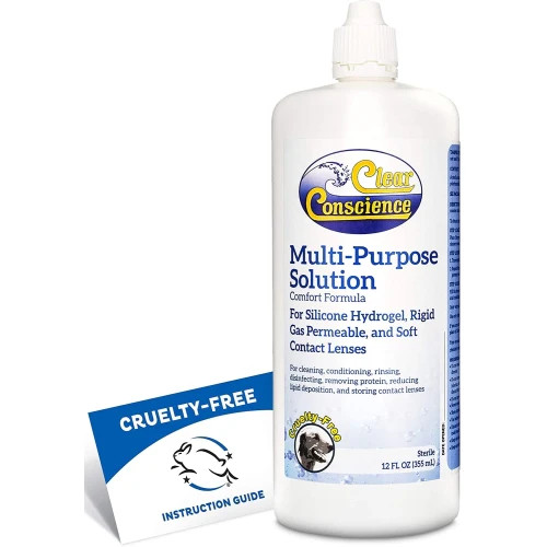 Multi Purpose Solution For Soft Contact Lenses 12 Oz