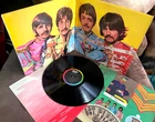 BEATLES Sgt. Pepper's 1967 LP  MAS-2653 Rare initial-run Mono —w/ cut-out insert