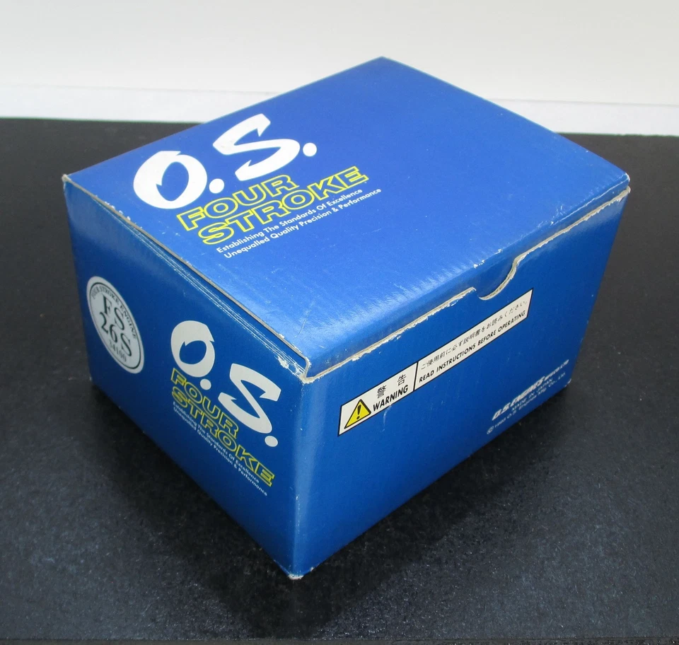 O.S. FS-26S 4.41cc 4-stroke glow engine with muffler for 1/10 R/C cars, new f/s - Image 2 of 4