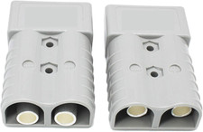 Pair Winch Quick Connect Battery Disconnect Trailer Plug Connector 350A 2/0 Gaug