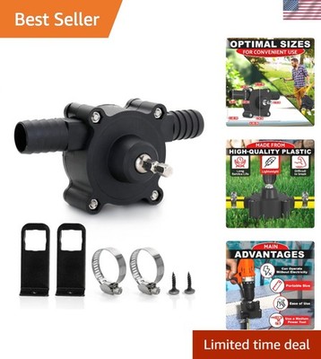 Efficient Drill Pump for Clean Water Transfer - Perfect for Outdoor Activities